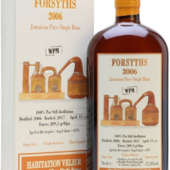 Habitation Velier Forsyths 10y 2006 0,7l 57,5% GB / Rok lahvování 2016 Nejlepší rum