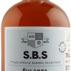 S.B.S Fiji 18y 2002 0,7l 57,1% L.E. / Rok lahvování 2020 Nejlepší rum